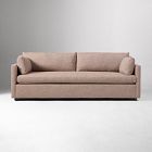 Marin 85in Sofa, Yarn Dyed Linen Weave Light Cardamom, Down Blend
