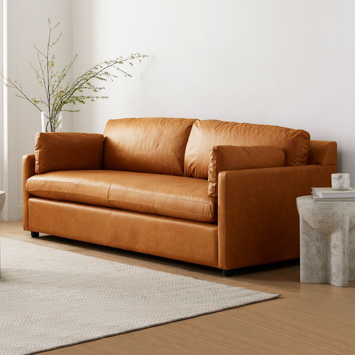 Marin Leather Sofa (86"-94")