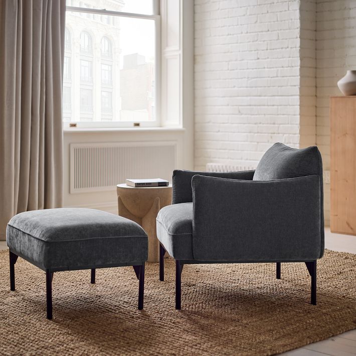 Penn Chair & Ottoman Set